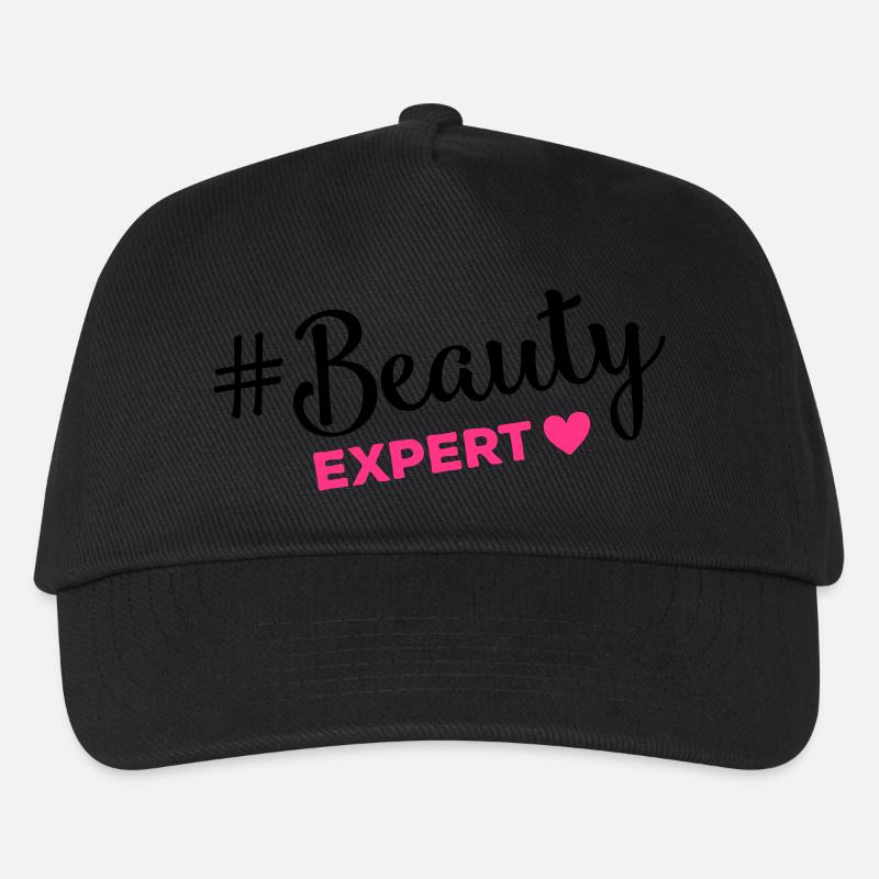 beauty expert hashtag - Kinder Basecap - Schwarz