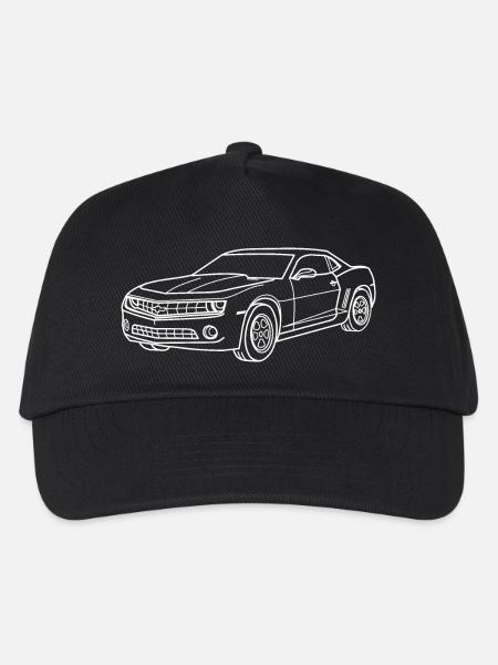 Chevy Camaro - Kinder Basecap - Schwarz