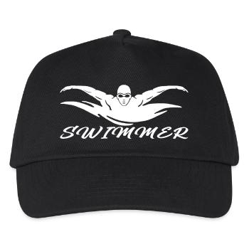 Swimmer - Kids’ Baseball Cap - black - Front