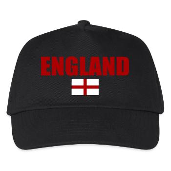 angleterre - Casquette de baseball Enfant - noir - Devant