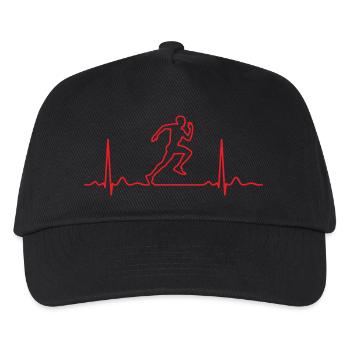 Runner Pulse Silhouette - Kinder Basecap - Schwarz - Vorne