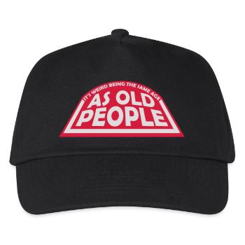 être âgé - Casquette de baseball Enfant - noir - Devant