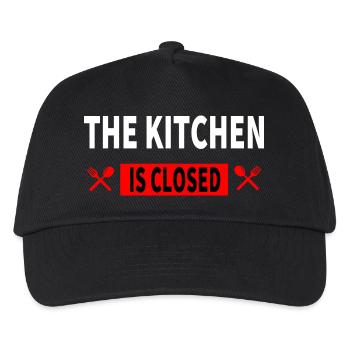 Cuisine - Casquette de baseball Enfant - noir - Devant