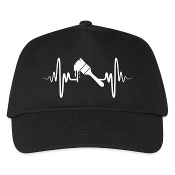 Painter Brush - Kids’ Baseball Cap - black - Front