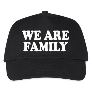 We are family - Casquette de baseball Enfant - noir - Devant