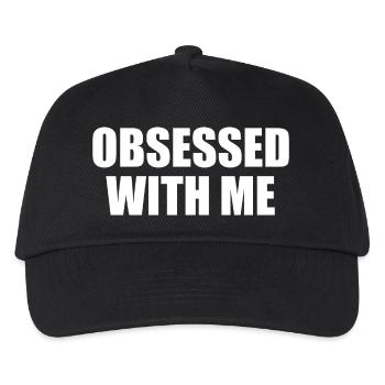 obsessed with me - Kids’ Baseball Cap - black - Front