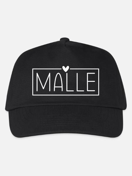 Malle Mallorca - Kinder Basecap - Schwarz