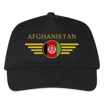 I Love Afghanistan, Elegance Style Design T-Shirt - Kids’ Baseball Cap - black - Front