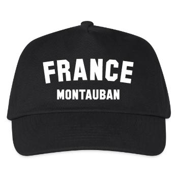 MONTAUBAN France Frankreich - Kids’ Baseball Cap - black - Front