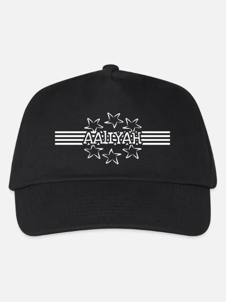 Aaliyah - Kinder Basecap - Schwarz