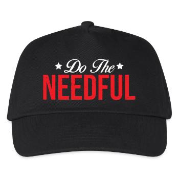 Do The Needful 2 - Kinder Basecap - Schwarz - Vorne