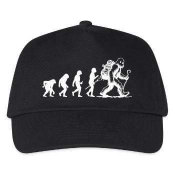 Bigfoot Sasquatch Hide And Seek Sayings - Kids’ Baseball Cap - black - Front