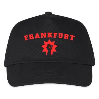 Frankfurt  - Kinder Basecap - Schwarz - Vorne