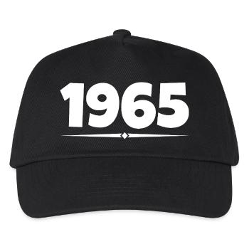 Geschenk von 1965 - Kinder Basecap - Schwarz - Vorne