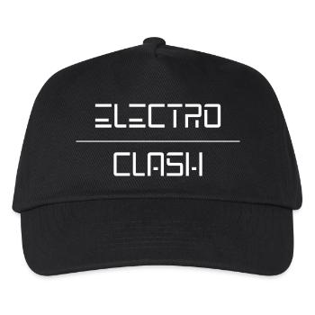 Electroclash Underground Club Logo - Kids’ Baseball Cap - black - Front