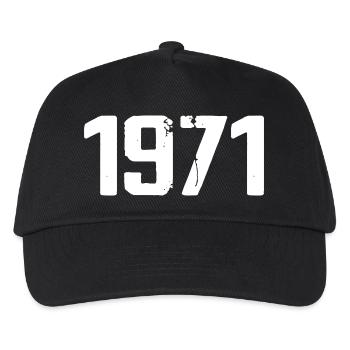 1971 - Awesome since 1971 - Kids’ Baseball Cap - black - Front