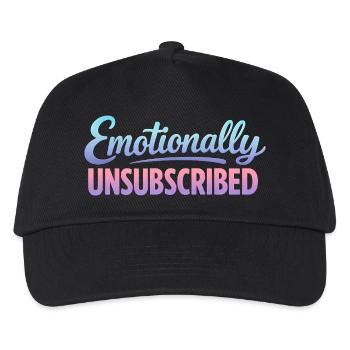 Sarcasm Emotionally Logged Out Funny Women - Kids’ Baseball Cap - black - Front