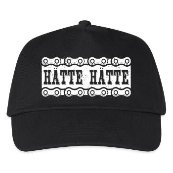 Bicycle chain - Kids’ Baseball Cap - black - Front