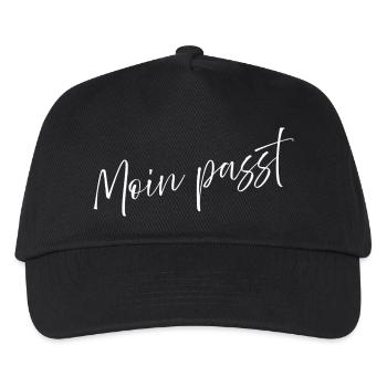 Heimatliebe Nord - Kinder Basecap - Schwarz - Vorne