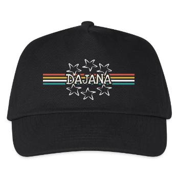 Dajana as a given name - Kids’ Baseball Cap - black - Front