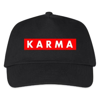Karma - Kinder Basecap - Schwarz - Vorne