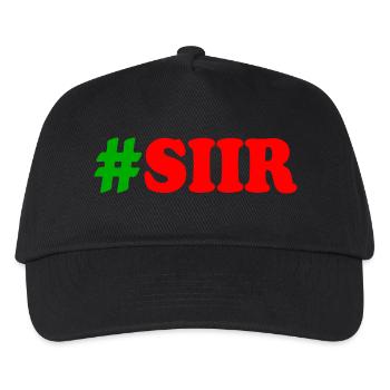 Siir sir - Kinder Basecap - Schwarz - Vorne
