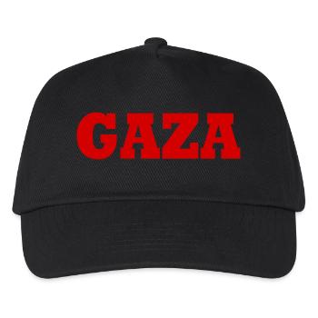 Gaza - Kinder Basecap - Schwarz - Vorne