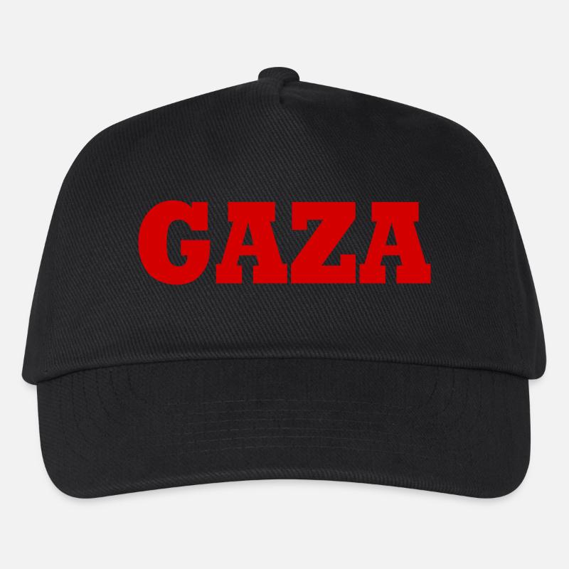 Gaza - Kinder Basecap - Schwarz