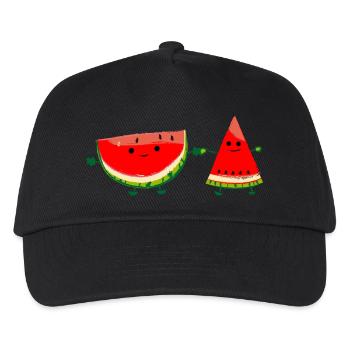 Couple de melons - Casquette de baseball Enfant - noir - Devant