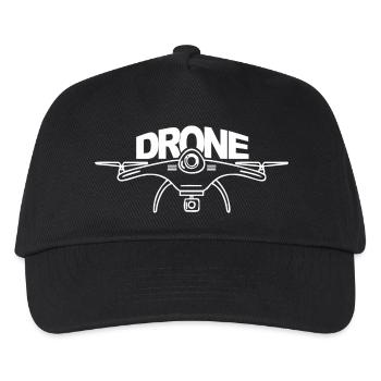 drone - Casquette de baseball Enfant - noir - Devant