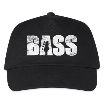 basse - Casquette de baseball Enfant - noir - Devant