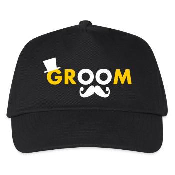 Groom - Kinder Basecap - Schwarz - Vorne