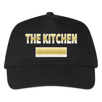 Cuisine - Casquette de baseball Enfant - noir - Devant