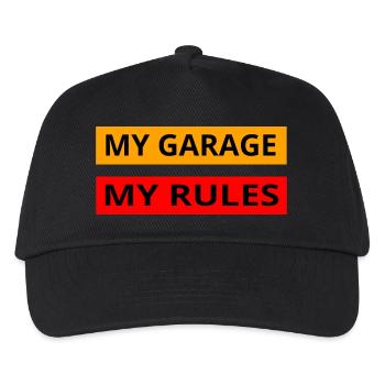Garage - Kinder Basecap - Schwarz - Vorne