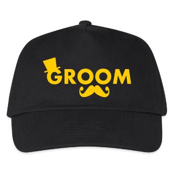Groom - Casquette de baseball Enfant - noir - Devant
