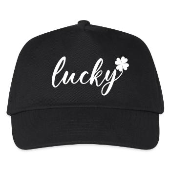 St. Patrick’s Day Gift Shamrock Men, Women, Kids - Kids’ Baseball Cap - black - Front