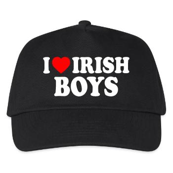 I love irish boys - Kinder Basecap - Schwarz - Vorne