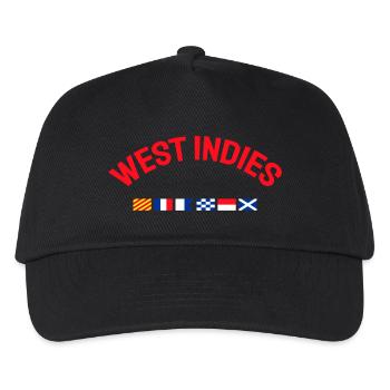 West Indies Flags - Karibik - Caribbean - Flaggen - Kids’ Baseball Cap - black - Front