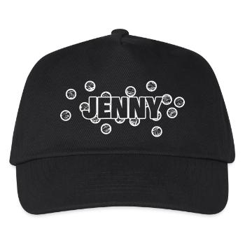 bubbles Jenny - Kinder Basecap - Schwarz - Vorne