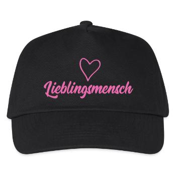 Favorite person - Kids’ Baseball Cap - black - Front