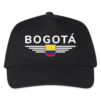 Bogotá Design – City of the Andes - Kids’ Baseball Cap - black - Front