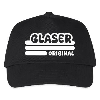 Beruf Glaser - Kinder Basecap - Schwarz - Vorne