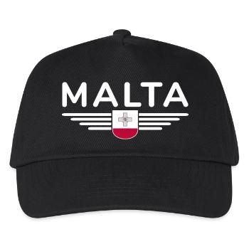 T-shirt Malte – Pour les fans de l’île - Casquette de baseball Enfant - noir - Devant