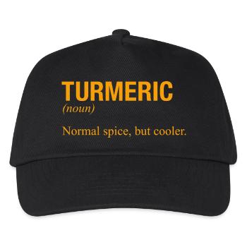 CURCUMA - Casquette de baseball Enfant - noir - Devant