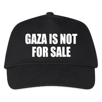 gaza is not for sale - Kids’ Baseball Cap - black - Front