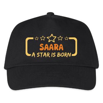 Hero Saara - Kids’ Baseball Cap - black - Front