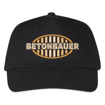 Concrete worker as a job - Kids’ Baseball Cap - black - Front