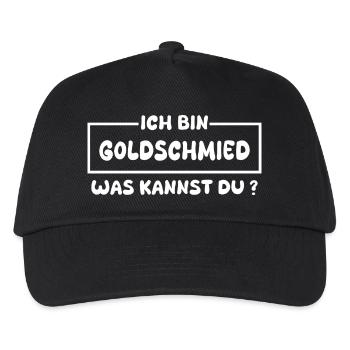 Profession : Orfèvre - Casquette de baseball Enfant - noir - Devant