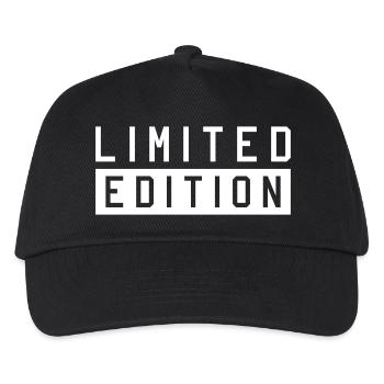 Limited Edition - Kinder Basecap - Schwarz - Vorne