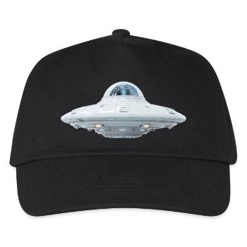 UFO - Kinder Basecap - Schwarz - Vorne